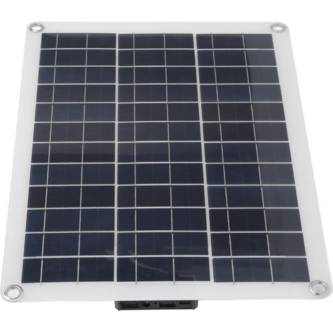 15W 12V Solarladepanel – Professionelles, effizientes monokristallines Silizium-Solarpanel für Sicherheitskameras und Türklingeln (1/5)