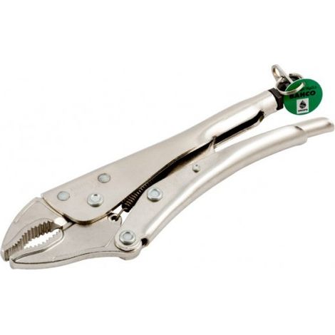 BAHCO - Pince coupe-fil à bec coudé avec plaque en métal de sécurité 250 mm