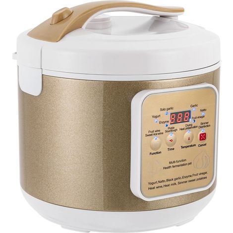 Fermentadores, capacidad de 6 litros, potencia de 90 W. (1/2)