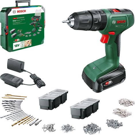 EasyImpact 18V-40 en SBX + 241 AC con una batería y cargador de 1 x 1.5AH
