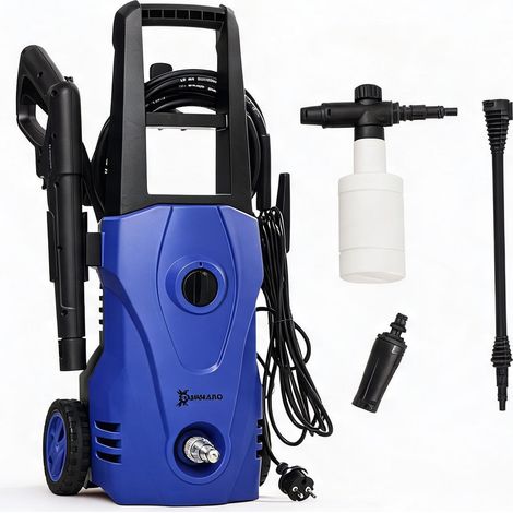 Nettoyage extérieur haute pression 1600 W avec buse réglable blu (1/5)