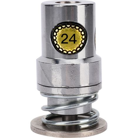 Outil de Presse à Boutons Recouverts de Tissu - Moule Rond en Forme de Pain pour Machine à Presser Manuel (24L) (1/5)