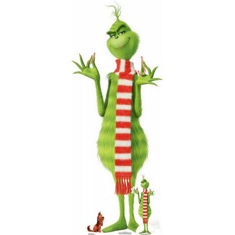 Figurine en carton Le Grinch 193 cm