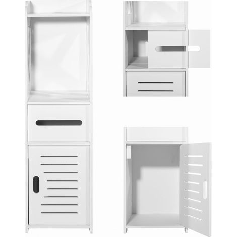 Mobile da bagno, 80 cm, bianco