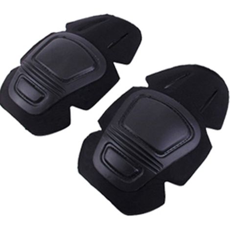 Coudières tactiques - Genouillères de protection pour pantalon tactique G2 G3 et pantalon d'extérieur (genoux BK-B) (1/4)