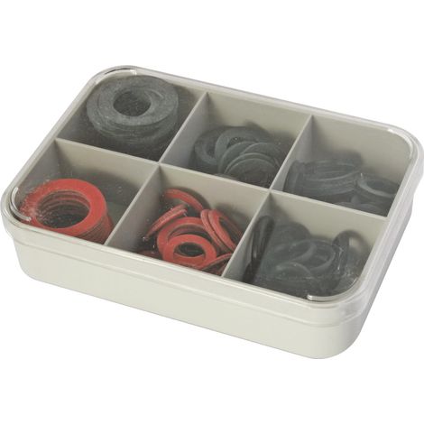 Coffret de 76 joints - joints torique - joints fibre - joints caoutchouc (1/2)