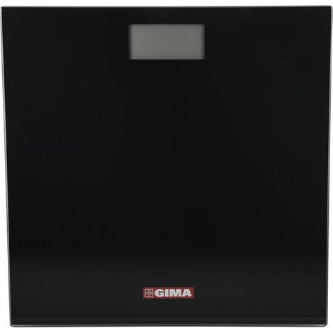 GIMA 27248 báscula de baño Plaza Negro Báscula personal electrónica