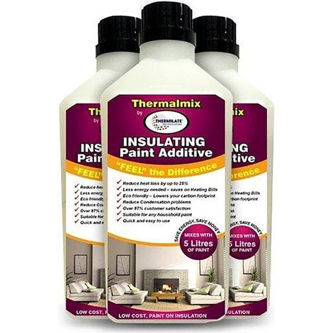 Thermalmix Insulating Paint Additive - 3pk