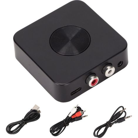 Récepteur Émetteur Audio Bluetooth HiFi avec Entrées 3.5mm AUX RCA et NFC, Adaptateur pour TV, Voiture, Casque, Projecteur (1/5)