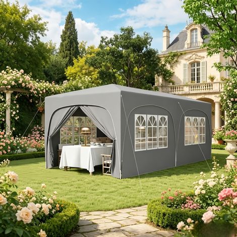 Chapelure de mariage élégante, tonnelle, tonnelle pour événements en extérieur, tonnelle de jardin avec conception pop-up (uniquement la chapelle de mariage (1/5)