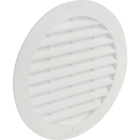 Wallair N32920 Abluftgitter  Kunststoff Passend für Rohr-Durchmesser: 10 cm