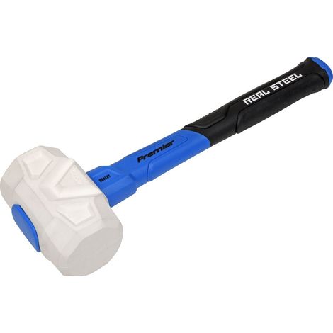 Sealey Rubber Mallet with Fibreglass Shaft 16oz RMG16 (1/4)