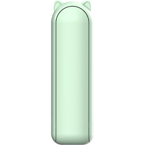 Ventilateur portable avec une banque d'alimentation intégrée de 4 500 mAh, offrant jusqu'à 46 heures d'autonomie. Ventilateur de poche, ventilateur de poche alimenté par batterie, ventilateur pliable (1/5)