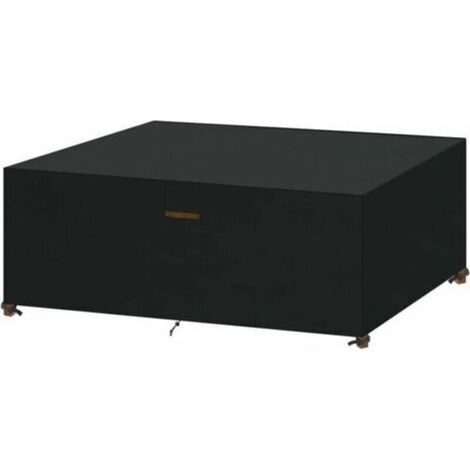 Housse Table Jardin Rectangulaire Housse de Protection Imperméable pour Meubles de Jardin Housse de Protection pour Salon de Jardin Bache pour Table et Chaises Extérieur (185 x 120 x 70cm) (1/4)