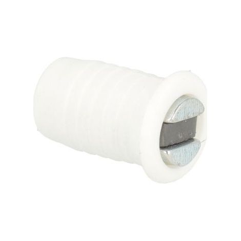 Chiusure magnetiche ad incasso - Ø 12 mm. - bianco - 4 pz.