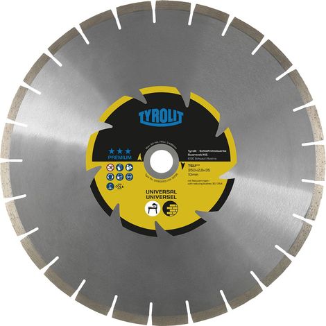 TYROLIT Diamant-Nassschnitttrennscheibe Premium TSU 400 x 3,2 mm (1/4)