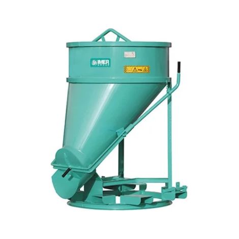Benne conique à déversement latéral 500 litres IMER