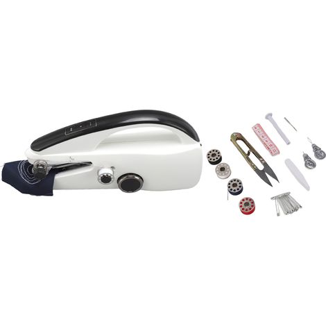 Handnähmaschine, professionelle Mini-Elektronähmaschine mit USB-Anschluss für Bekleidung, Vorhänge, Kissen und den täglichen Gebrauch (1/5)