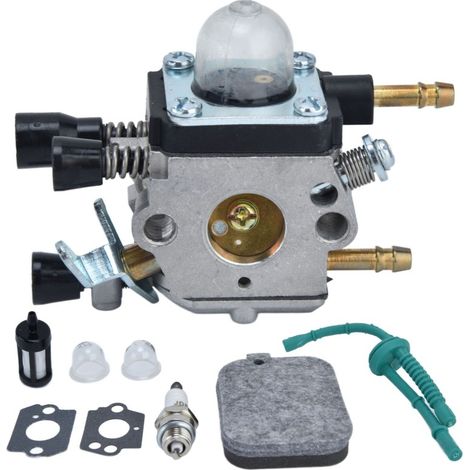 Kit di manutenzione e regolazione per carburatore del soffiatore per foglie 4229 1200 606 per BG45, BG46, BG55, BG65, BR45C, SH55 e SH85