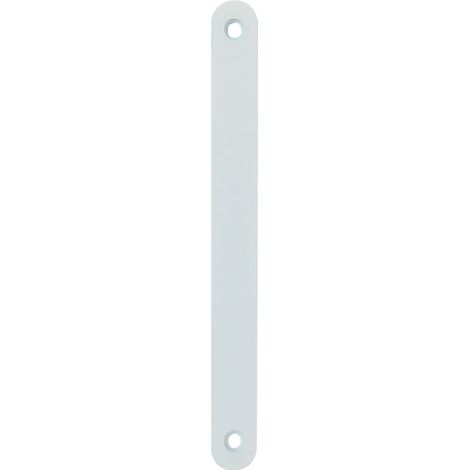 Tétières plate borgne - Finition : Blanc Mat RAL9016 - - KINTECH