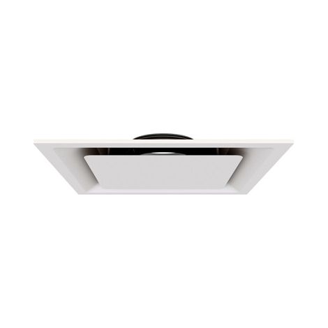 Diffuseur carré design pour faux plafond 600x600 finition RAL9003 Matt NATHER 493002