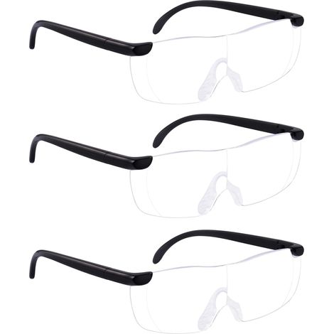 Set di 3 lenti d'ingrandimento 300% - A mani libere - Adatte per lavori manuali, cucito, lettura e lavori di precisione. (1/5)