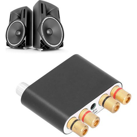 Module de carte amplificateur audio Bluetooth 5.0 50W2, stéréo double canal, boîtier en alliage d'aluminium. (1/5)