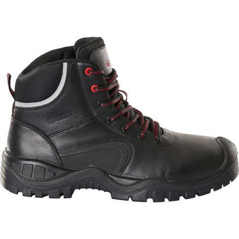 Mascot Sicherheitsstiefel F0455 S3 mit Schnürsenkel Gr. 1146, schwarz (1/4)