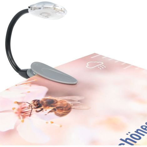 VELAMP LED-Leseleuchte mit GOOSE-Klemme und 3 W Leistung, 3000 K Farbtemperatur. (1/5)