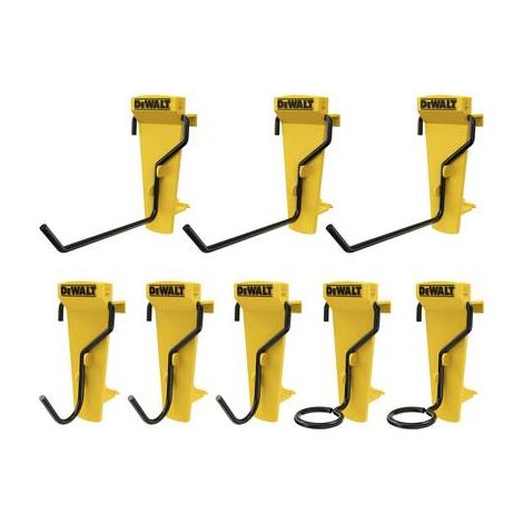 DEWALT DWST82816-0 JEU DE CROCHETS, 8 PIÈCES - SYSTÈME DE RANGEMENT INTÉGRÉ 8 PC(S)