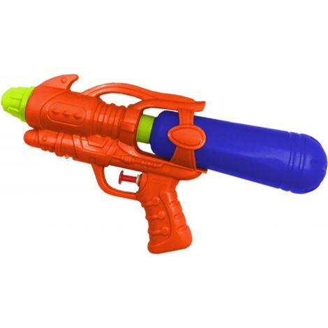Marbueno Pistola de Agua Plástico Presión Color Rojo 28x13 cm