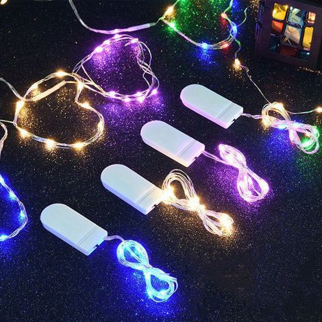 Guirlande lumineuse LED 3 m 0,5 W, éclairage multicolore haute luminosité, étanche, idéale pour la décoration de boîtes cadeaux et d'intérieurs. (1/5)