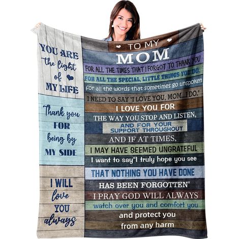 Couverture Jetable - 127 x 152 cm - Flanelle Douce et Légère - Pour Canapé Chambre Bureau Extérieur - Idéale Cadeau Fête des Mères Noël Anniversaire - 1 Pièce (1/5)