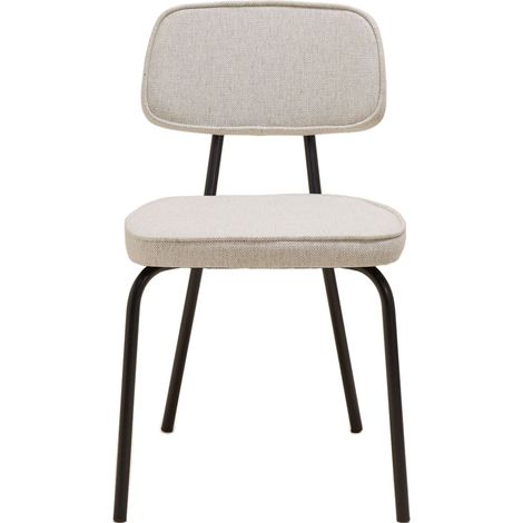 Chaise en Tissu chiné Cosmo YSABEAU (1/4)