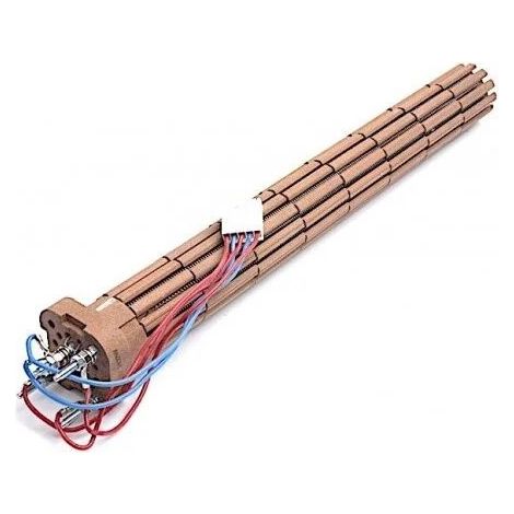 Résistance stéatite 2200W TC – Connecteur fileté métrique pas standard – Pour chauffe-eau ATLANTIC