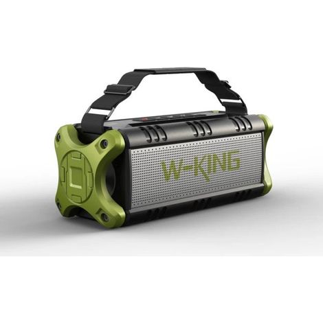 Altoparlante Bluetooth wireless W-KING D8 verde
