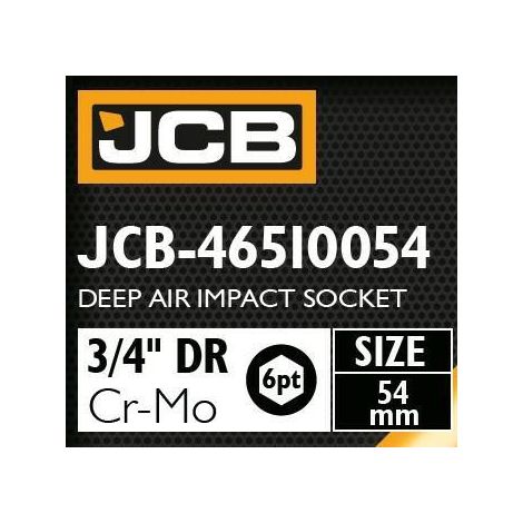 Adaptador de impacto profundo 3/4" 54mm (hexagonal de 6 caras)