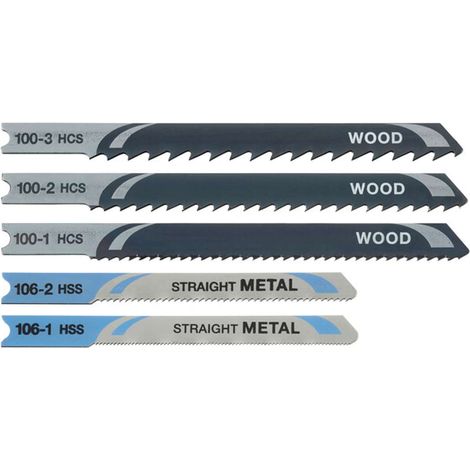 STANLEY - 5 LAME LEGNO E METALLO MISTE (1/2)