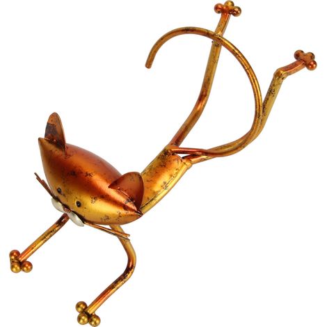 Casier à vin en forme de chat, un casier à bouteilles de vin décoratif en métal, de style moderne et créatif, en forme de chat, adapté aux meubles de salon.