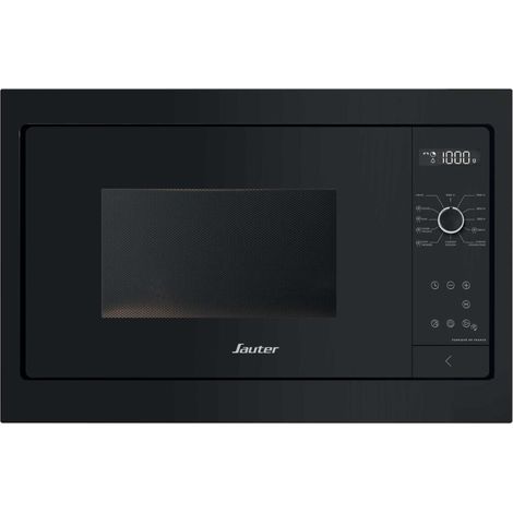 Sauter – Micro-ondes encastrable 26L 900W inox avec 4 modes de décongélation – Dimensions 592x390x480 mm – SMS7121B (1/4)