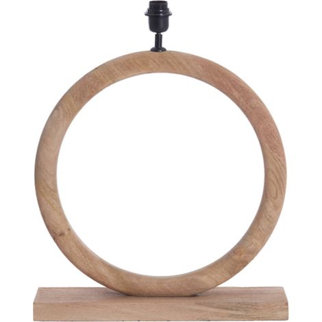 Light & Living - lampe de table - Nubia - naturel - bois -