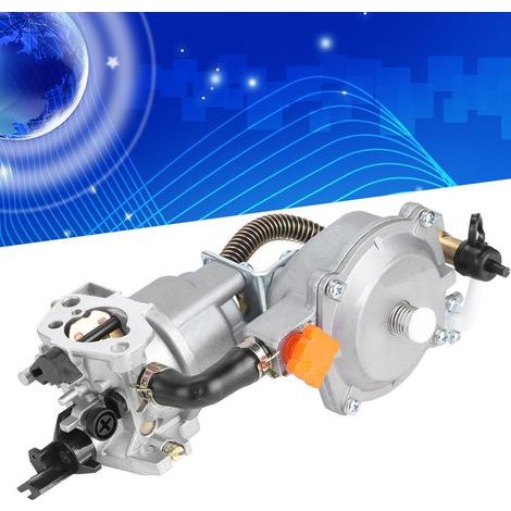 Carburatore per generatore, carburatore a doppia alimentazione, carburatore per generatore a benzina, kit di conversione carburatore a doppia alimentazione per generatore GPL/NG per bobina di starter (1/5)