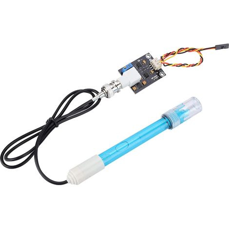 Kit de capteur de pH 18 × 8 × 4 Module de capteur de pH Sonde de pH Capteur de test d'électrode composite (1/5)