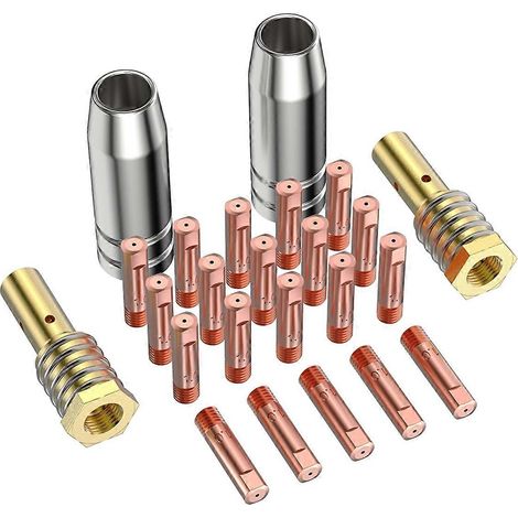 Pour kit de soudage MIG, buse de contact de 0,040 pouce, diffuseur, accessoire de soudage MIG pour MIG145FX et MIG135FX (1/5)