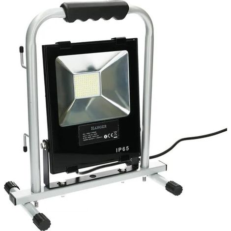Proyector LED Hanger 50W 4500 Lúmenes Exterior Obra