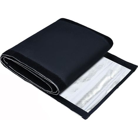 Protecteur de couverture d'isolation de tuyau de cuivre de cvc 3 couches extérieur 600D Oxford manchon de ligne ca pour la climatisation centrale