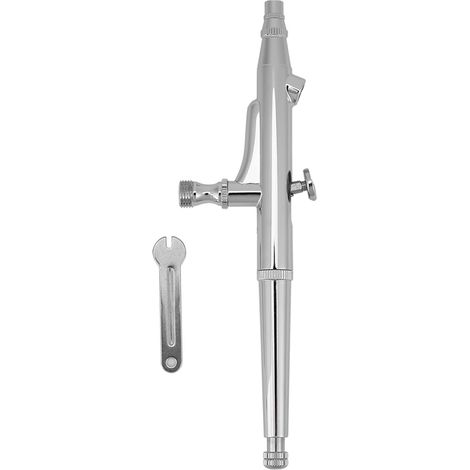 Kit aérographe double fonction à alimentation par gravité avec deux tailles de godets en plastique + trois types d'aiguilles et de buses pour impression jet d'encre 131T (1/5)