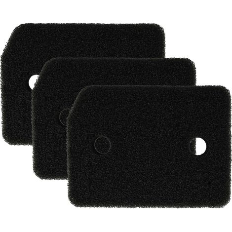 vhbw 3x filtro zoccolo compatibile con Miele TKB540WP, TKB500-50, TKB450WP, TKB600-50, TKB555WP T1Edition, TKB555WP, TKB550WP asciugatrice (1/4)