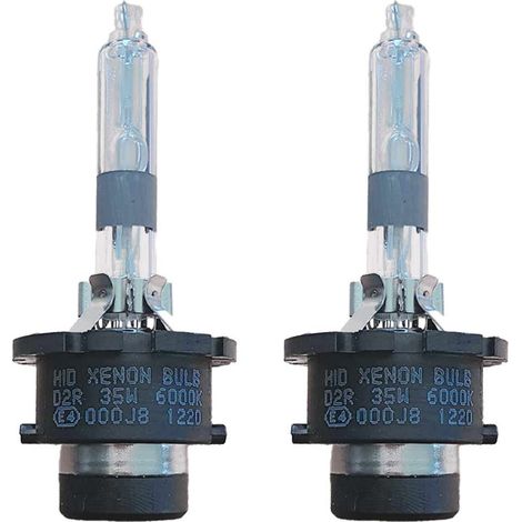 2 Pezzi Lampada HID Xenon D2R 6000K 85V 35W 3400 Lumen Ricambio Fari Compatibile (1/3)