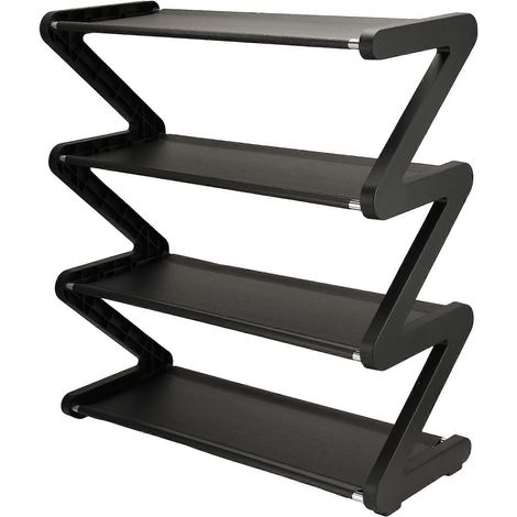 Étagère à chaussures simple en forme de Z, étagère à chaussures mignonne à plusieurs niveaux A (1/5)